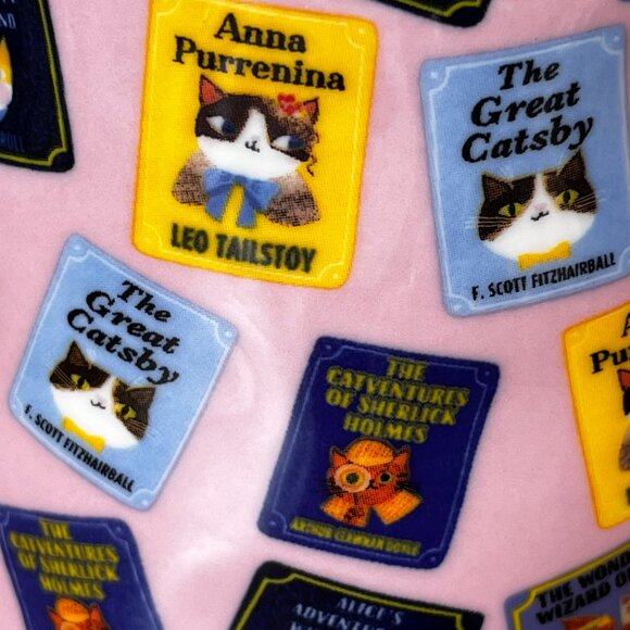 10 Strawberry Street Planet Cat Literary Mug Kitty Book Covers Angie Rozelaar - Picture 8 of 10
